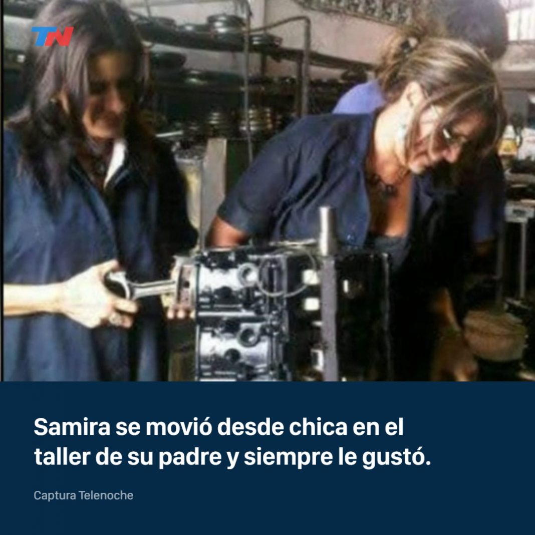 las-revanchas-de-samira:-pinto-casas,-lavo-autos-y-hoy-tiene-un-prestigioso-taller-mecanico