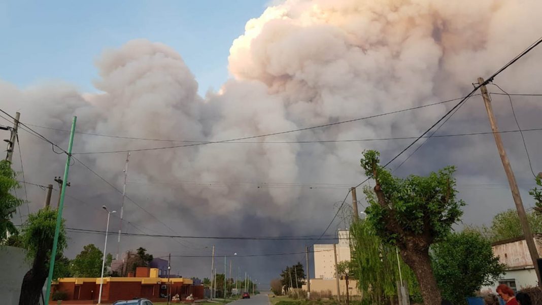 delta-del-parana:-mas-de-12-focos-de-distinta-intensidad-se-mantenian-activos